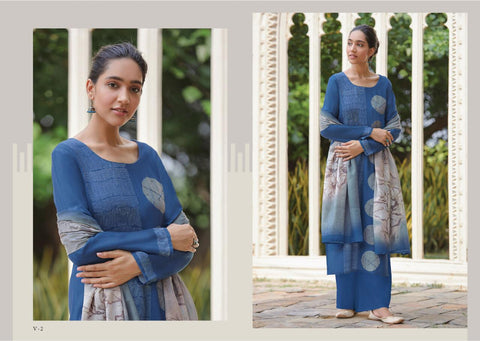 Varina Fern Pashmina Printed Fancy Designer Salwar Kameez