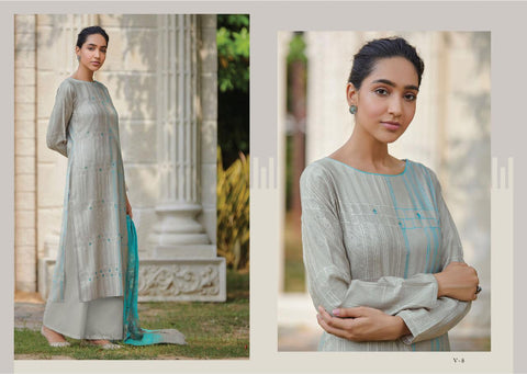 Varina Fern Pashmina Printed Fancy Designer Salwar Kameez
