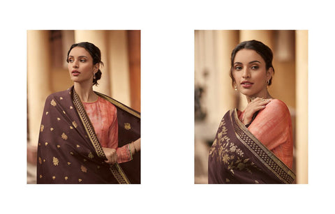 Varsha Launched Bagh Silk Heavy Printed Fancy Designer Salwar Kameez