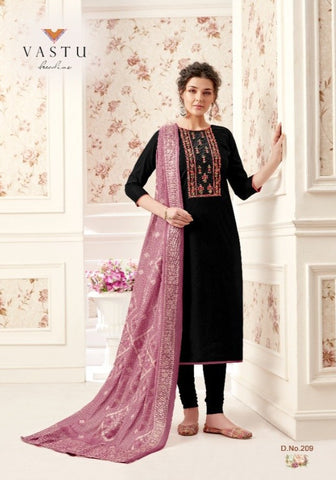 Vastu Tex Netra Lawn Cotton Fabric Casual Wear Printed Salwar Suit