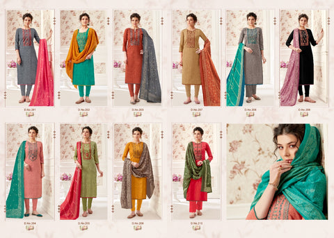 Vastu Tex Netra Lawn Cotton Fabric Casual Wear Printed Salwar Suit