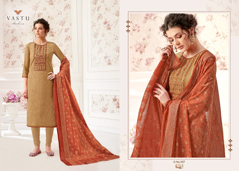 Vastu Tex Netra Lawn Cotton Fabric Casual Wear Printed Salwar Suit
