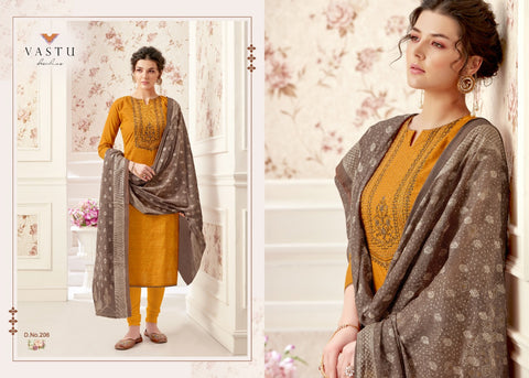 Vastu Tex Netra Lawn Cotton Fabric Casual Wear Printed Salwar Suit