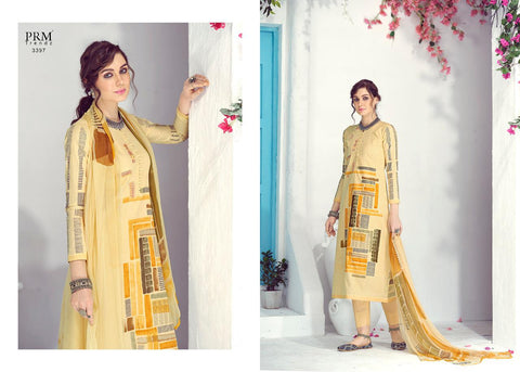 PRM Trendz Presents Velencia Lawn Printed Fancy Designer Salwar Suits