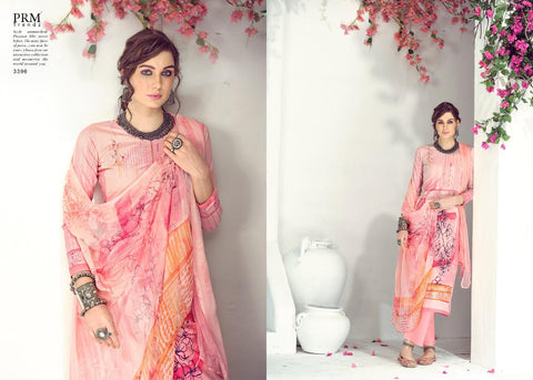 PRM Trendz Presents Velencia Lawn Printed Fancy Designer Salwar Suits