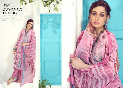 PRM Trendz Presents Velencia Lawn Printed Fancy Designer Salwar Suits