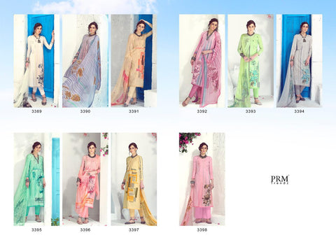 PRM Trendz Presents Velencia Lawn Printed Fancy Designer Salwar Suits
