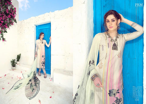 PRM Trendz Presents Velencia Lawn Printed Fancy Designer Salwar Suits