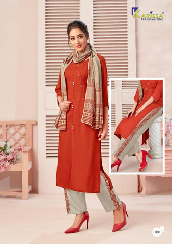 Karissa Presents Vidisha Fancy Designer Kurtis Collection
