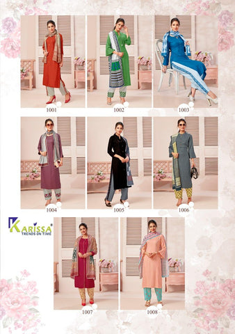 Karissa Presents Vidisha Fancy Designer Kurtis Collection