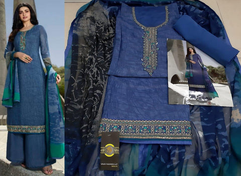 Vinay Fashion Launched Silkina Silk Crape Fancy Designer Salwar Suits