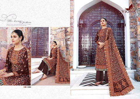 Viona Suit Presents Arshifa Velvet Printed Fancy Designer Salwar Suits