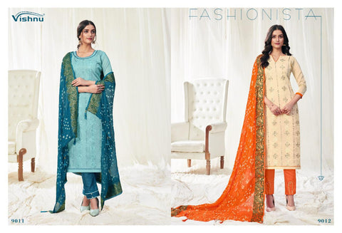 Vishnu Impex Bandhej Modal Silk Fancy Designer Salwar Suit