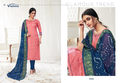 Vishnu Impex Bandhej Modal Silk Fancy Designer Salwar Suit
