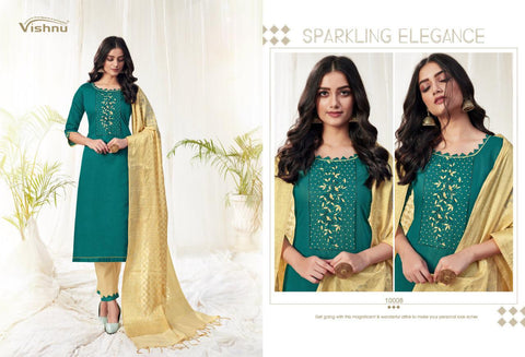 Vishnu Impex Presents Naira Fancy Designer Salwar Suits