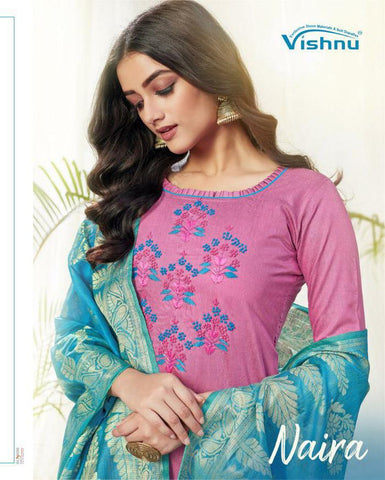 Vishnu Impex Presents Naira Fancy Designer Salwar Suits
