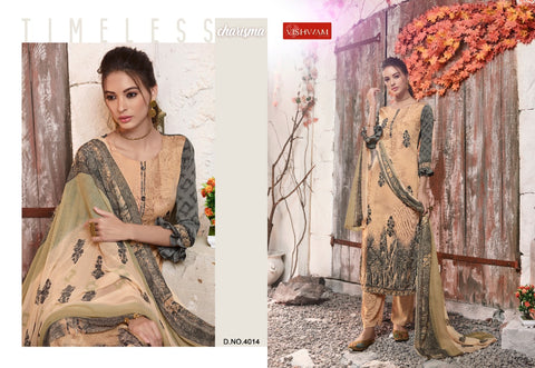 Vishwam Fabrics Presents Black Wine Crape Fancy Designer Salwar Suits