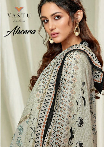 Vastu Tex Abeera Satin Cotton Collection Designer Salwar Kameez