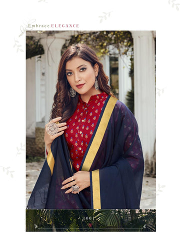 Vee Fab Launched Saga Pure Cotton Printed Casual Wear Kurtis Collections