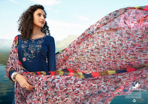 Viona Suits Presents Adaa Pashmina Embroidery Work Fancy Designer Salwar Suits