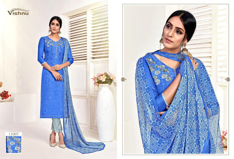 Vishnu Impex Presents Dermy Cool Vol 15 Silk Fancy Designer Salwar Suits