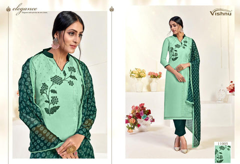 Vishnu Impex Presents Dermy Cool Vol 15 Silk Fancy Designer Salwar Suits