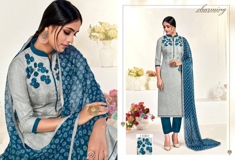 Vishnu Impex Presents Dermy Cool Vol 15 Silk Fancy Designer Salwar Suits