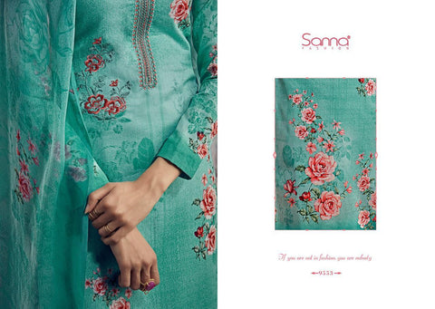 SANNA INTRODUCES NEERJA JAM SILK DRESS WITH FLORAL DIGITAL PRINT
