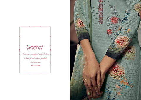 SANNA INTRODUCES NEERJA JAM SILK DRESS WITH FLORAL DIGITAL PRINT