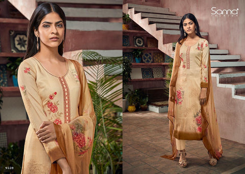 SANNA INTRODUCES NEERJA JAM SILK DRESS WITH FLORAL DIGITAL PRINT