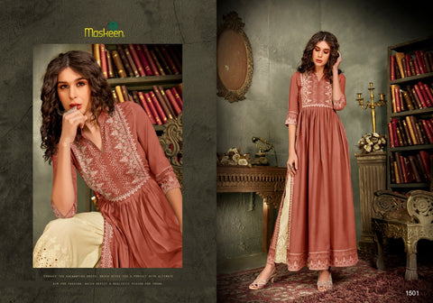 Maskeen Ji Presents Nazneen Designer Salwar Kurtis