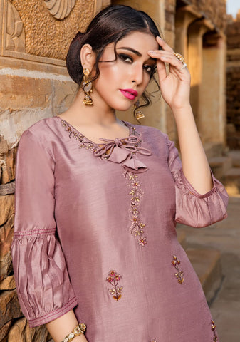 Yami Fashion Reshami Viscose Cotton Stylish Designer Kurti Collection With Plazoo