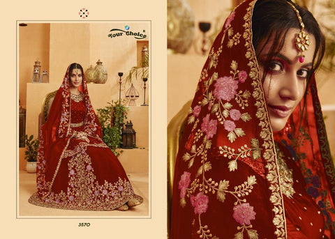 Your Choice Presents Kohinoor Georgette Fancy Designer Salwar Suits
