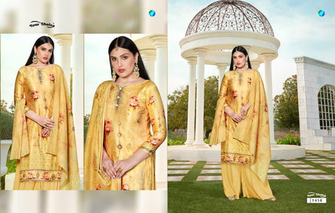 YOUR CHOICE TANZEELA JAM SILK COTTON DIGITAL PRINT SUIT COLLECTION
