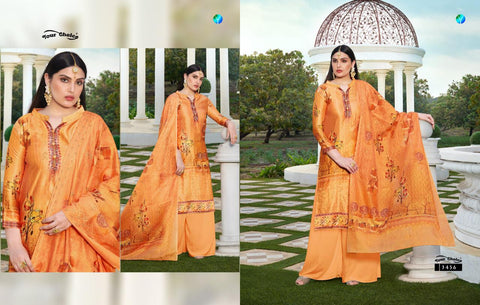 YOUR CHOICE TANZEELA JAM SILK COTTON DIGITAL PRINT SUIT COLLECTION