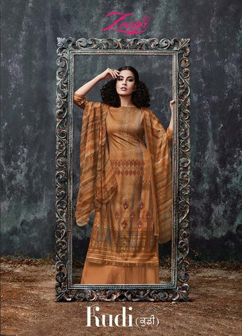 Fiona By Zeeya Presents Kudi Jam Silk Printed Fancy Designer Salwar Suits