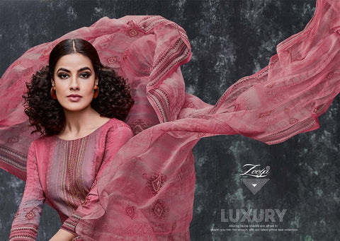 Fiona By Zeeya Presents Kudi Jam Silk Printed Fancy Designer Salwar Suits