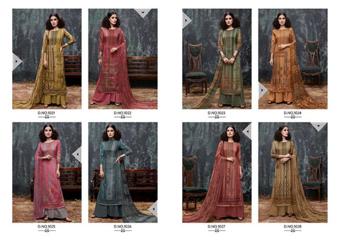 Fiona By Zeeya Presents Kudi Jam Silk Printed Fancy Designer Salwar Suits