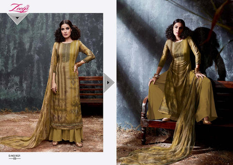 Fiona By Zeeya Presents Kudi Jam Silk Printed Fancy Designer Salwar Suits