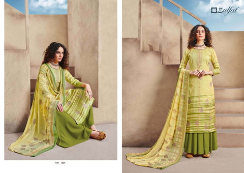 Zulfat Designer Suits Revaa Jam Cotton Digital Print Work Salwar Kameez