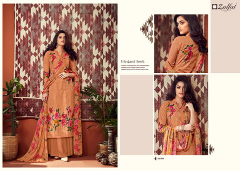 Zulfat Designer Suits Adah Vol 2 Cotton Printed Desginer Salwar Kameez