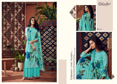 Zulfat Designer Suits Adah Vol 2 Cotton Printed Desginer Salwar Kameez