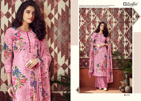 Zulfat Designer Suits Adah Vol 2 Cotton Printed Desginer Salwar Kameez