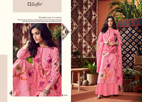Zulfat Designer Suits Adah Vol 2 Cotton Printed Desginer Salwar Kameez