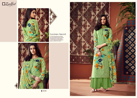 Zulfat Designer Suits Adah Vol 2 Cotton Printed Desginer Salwar Kameez