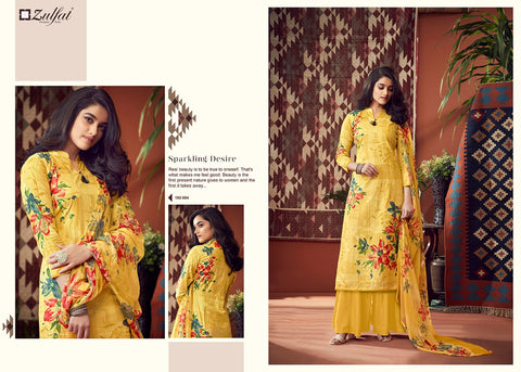 Zulfat Designer Suits Adah Vol 2 Cotton Printed Desginer Salwar Kameez
