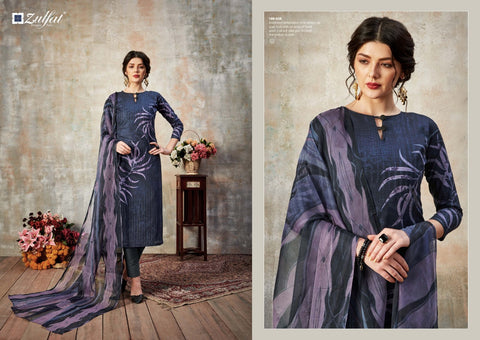 Zulfat Present Florence Casual Cotton Designer Printed Salwar Suits
