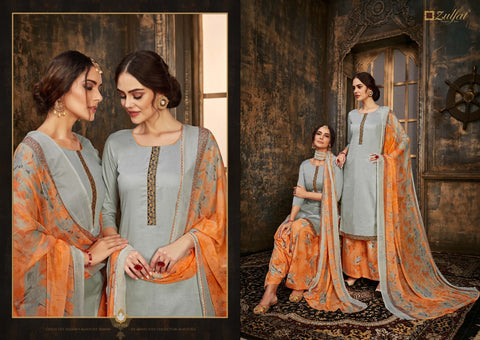 ZULFAT DESIGNER SUIT MOHINI KASHMIRI STYLE SALWAR SUITS COLLECTION