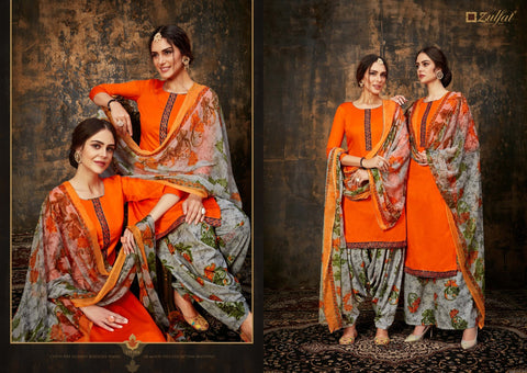 ZULFAT DESIGNER SUIT MOHINI KASHMIRI STYLE SALWAR SUITS COLLECTION