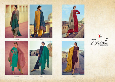 Deepsy Suit Presents Zariah Pashmina Printed Embroidery Work Fancy Designer Salwar Kameez